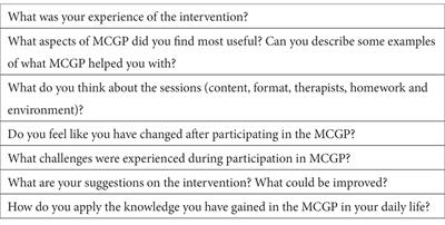 Exploring the experience of meaning-centered group psychotherapy among Chinese cancer patients during active treatment: a descriptive qualitative study